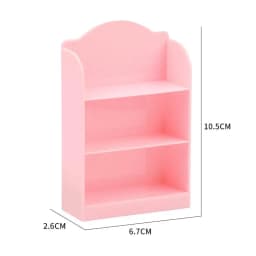 Miniature Supermarket Shelf Display Stand 1/12 Dollhouse Storage Rack Scene Decor Toy For Doll House Accessories
