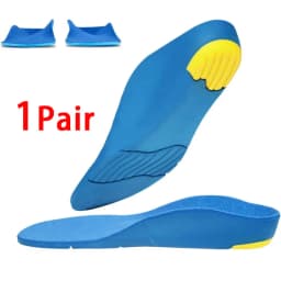 Unisex Orthotics Flat Foot High Arch Support Orthopedic Insoles Soft Breathable Orthotic Arch Foot Running Sports Shoes Pads