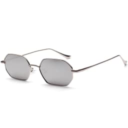 DOHOHDO Retro Metal Small Frame Sunglasses Men Women Vintage Square Black Pink Red Sun Glasses Fashoin Brand Eyeglasses UV400
