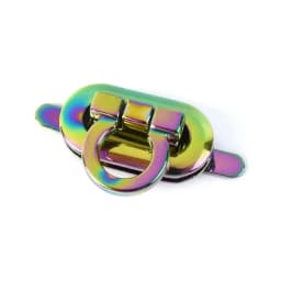 1/2/3/5Pcs Metal Square Turn Twist Locks Women's Bag Lock Buckle Decorative Handbag Closure Clasps Hardware Accessories