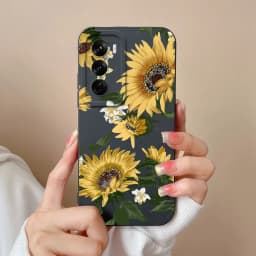 For OPPO Reno12 Pro 5G Case Lovely Dinosaur Liquid Silicone Soft Cases Shockproof Phone Cover For OPPO Reno 12 12Pro Fundas Capa