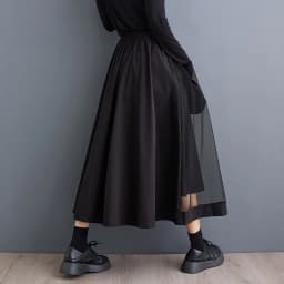 oversized mesh vintage Elastic high waist spring summer autumn casual loose long for woman skirts womens 2025 skirt clothing