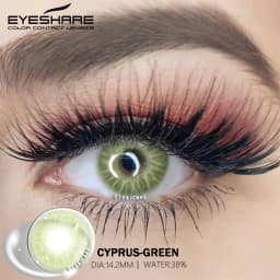 EYESHARE 1 pair Natural Colored Contact Lenses For Eye Swan Blue Eyes Color Lens Beauty Yearly Cosmetic Gray Contacts Lenses