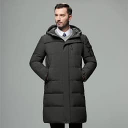 Winter Jackets Men Hooded Casual Long Down Cotton Thicker Warm Parkas Male Outwear Coats Size 5XL Parka Coat Overcoat Mens