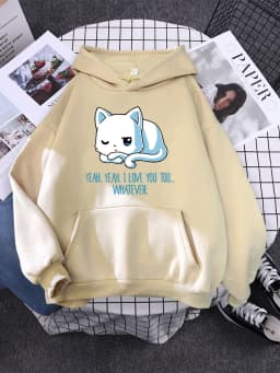 Cute Panda Sleeps Print New Women'S Sweatshirt Warm Vintage Pullover For Woman Fashion Korean Round Neck Hoodie Female