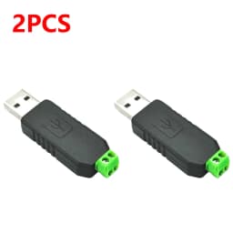 1-5pcs USB To RS485 Converter CH340/PL2303/FT232 Chip RS485 Serial Converter Support Win7 Win10 XP Vista Linux Mac OS WinCE5.0