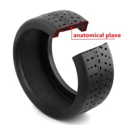 4pcs Tires RC Car Wheels Rim 17mm Hex For ARRMA INFRACTION 6S LIMITLESS 1/7 RC Car tyres Repair DIY Replacement Accessories