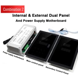 SDITER WIFI 380V 9KW Electric Heater Control Panel for Sauna Parts Multifunction Temperature Light Fan Music Massager Switch