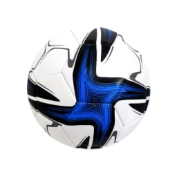 Machine Stitched Soccer Ball For Exceptional Air Retention Rubber Bladder Gives Exceptional Air yellow