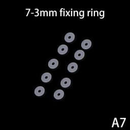 10Pcs Jewelry Silicone Pad Piercing Healing Discs Set Flexible Anti Hyperplasia Flat Clear Medical Grade Silicone Disc 3/5/7/9MM