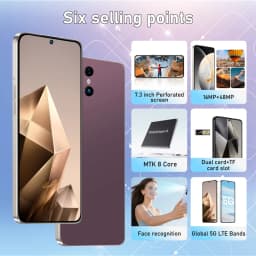 K-Touch New C26 Ultra 22G+2TB Cell Phone 7.3HD Mobile Phones 7800mAh Smartphone 5G Dual SIM Android 15 Unlocked 16+48MP Global Version Cellphones