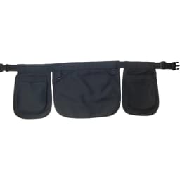 Ethnic Pattern Portable Waist Bag Waterproof Oil-resistant Adjustable Belt Apron Large-capacity Polyester