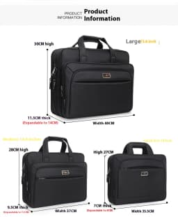 Men Single Shoulder Bag 14" 15" 16 Inch Laptop Bag Men's Casual Handbags Business Briefcase Computer Bags For Macbook Pro Case