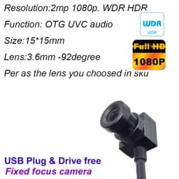 4K 8MP 4MP 1080P IMX179 Full HD WDR USB Camera Module MJPEG 30fps High Speed Mini CCTV Linux UVC Android Webcam Surveillance Cam