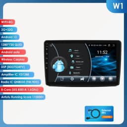 Android 13 Car radio for Fiat Panda 2003 2004 2005-2012 multimedia player 4G 8Core Autoradio GPS Stereo Carplay 2din Head Unit