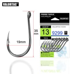 Octopus Fish Hooks High Carbon Chemical Sharpen Barbed Circle Hook Tackle Set 5C Point Hardness Fishing Hook for Carp Fishing