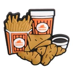1 Pcs Fast Food Shoe Charms Burger Chicken Fries Drinks Shoes Decorations Clogs Sandals Bracelets Accessories Kids Party Gifts