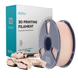 SUNLU 1KG PLA 3D Printer Filament 1.75mm Neatly Wound 3D Printing Filament Fit Most FDM 3D Printers, 1kg Spool (2.2lbs)