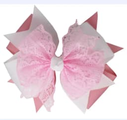 NEW Plaid Bows 4INCH School Hair Bows First Day Gingham Ribbon Stacked Bow Hair Clip Hairpin For Baby Girl Accessories