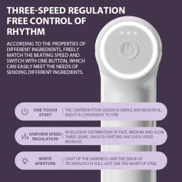 Electric Egg Beater Rechargeable Home Handheld Small Wireless Egg Beater Baking Cream Electric Whip Blender Hand Mixer for Cakes