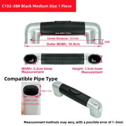 Travel Suitcase Handle Replacement Retractable Pressing Handbag Parts Luggage Handle Amlenker/Ou Milan Qi C101 Spring