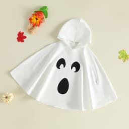 Toddler Boy Kids Halloween Ghost Costumes Boys Girls Hooded Cloak Fancy Cosplay Child Clothes
