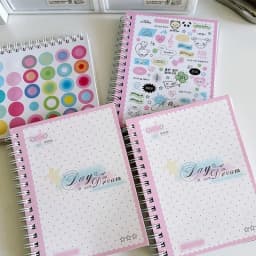 32pcs/book New Korean Ins Cute Multi-material Sticker for Phone Camera Journal DIY Decoration Sticker Kawaii Stationery Gift