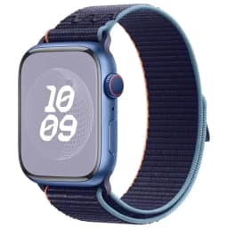 Nylon Loop For Apple Watch Strap 45mm 44mm 46mm 40mm 41mm 38mm 42mm Correa Bracelet iWatch Series 6 Se 7 8 9 10 11 ultra2-3 49mm