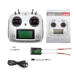 FLYSKY FS-i6S I6S 2.4G 10CH AFHDS 2A Centering Throttle Transmitter IA6B IA10B Receiver RetailBox for RC Cars Boats Drone Toys