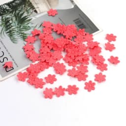 2cm cloth five-petal flower embossing DIY children's hair accessories hairpin jewelry small flower cloth accessories 100pcs/pack