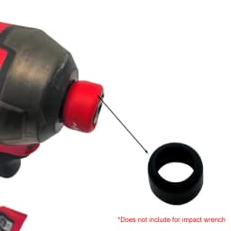 1/4in Hex For Impact Driver Head Protective Boot For DeWalt Prevents Wear & Tear Protective Cover For Impact Driver Bits Tool