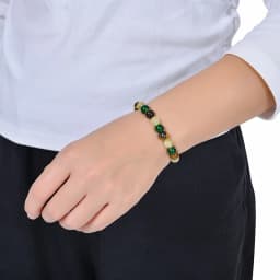 Natural Stone Bracelet Tiger Eye Stone Crystal Wealth Money Success Bracelet Men's and Women's Bracelets 호안석팔찌