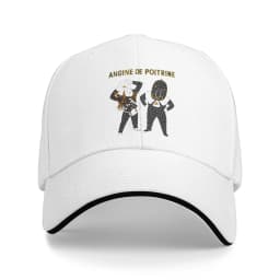 Angine De Poitrine Group Baseball Cap Hip Hop Sandwich Caps Unisex Adjustable Caps Hat Outdoor