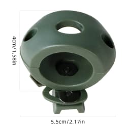 BOOIU Helmet Flashlight Holder Clip for Fast Tactical Helmet Mount Clamp Adapter 60 Degree Universal Rail Helmet Accessories