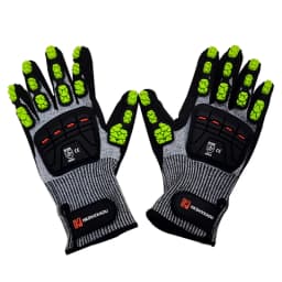 New TPR Mechanical Anti-Impact Gloves CE Certified Level 5 Cut Puncture Resistant for Oil Mining Construction and Heavy Industry