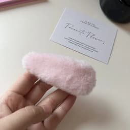 Adorable Versatile Waterdrop Hair Clips Fluffy Solid Color Side Clip Moving Clip Women Hair Accessories