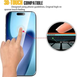 4pcs Protective Glass On For iPhone 17 16 15 14 13 12 11 Pro XR X XS Max Screen Protector For iPhone 17Air SE 12 13 Mini Glass