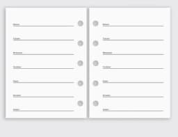 M5 5Holes Cute Loose Leaf Binder Inner Page Pocket Notebook Planner Girl Notepad Agenda Book Photo Book School Stationery