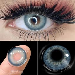 AMARA Colored Lenses Eyes 1Pair Yearly Colored Contact Lens For Eyes Beauty Contact Lenses Eye Cosmetic Color Lens Eye Makeup