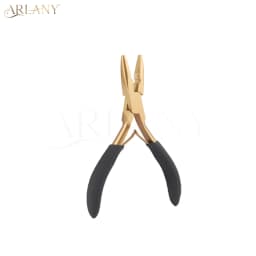 ARLANY Hair Extension Pliers for Micro Beads Anti-Slip Microlink Pliers for Weft Extensions Hair Tinsel Keratin Bonding Removal