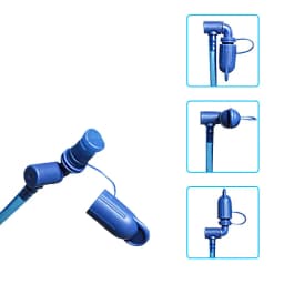Outdoor Survival Water Filter Straw with Gravity Water Bag Filtration System Portable Water Purifier Emergency Accessories