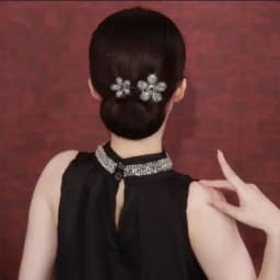 Elegant Peacock Shape Hair Bun Maker Twist Headwear Roll Hair Tool Hair Twister Easy Fast Snap Hairstyle Twist Women