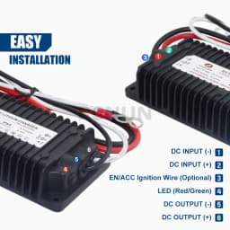 Rv Bed Car High-Power Secondary Battery Charging 12v24v To 14.6v29.2v400w Lithium Iron Phosphate Charger