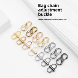Bag chain adjustment buckle for bag strap adjustable shoulder strap shortening buckle bag accessories