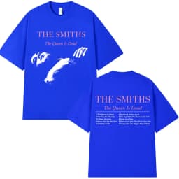 The Smiths The Queen Is Dead T Shirt 1980's Indie, Morrissey Oversized T-shirt Vintage Punk Rock Band T-shirts Streetwear Unisex