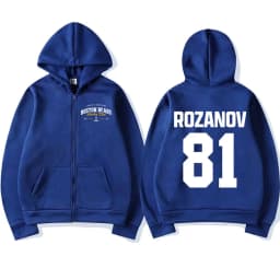 TV Heated Rivalry LIya Rozanov 81 Zipper Hoodies Men's Women Clothing Fashion Zip Up Sweatshirts Long Sleeve Jackets Streetwear