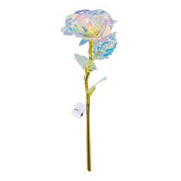 2/10pcs/Set Eternal Rose Flower LED Light Golden Foil Rose Unique Design Gift For The Wife Anniversary Mother's Day And Birthday