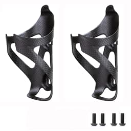 Full Carbon Fiber Bicycle Ultralight Water Bottle Cage, Carbon Bottle Holder Anti-Slip for MTB Road Bike Cycle Equipment