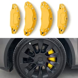 Brake Caliper Covers For Tesla Model 3 Highland 2024 2025 2026 Accessories 4pcs With Decals 18 19in Wheel(Not Fit 2017-2023)