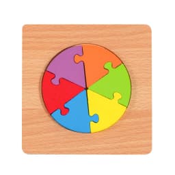 High Quality Wooden Geometric Shapes Early Cognition Puzzles Board Math Game Montessori Baby Learning Educational For Kids Toys